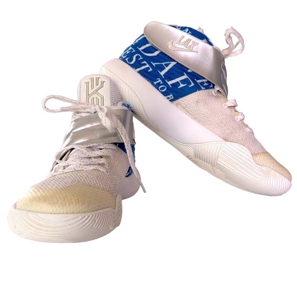 Nike kyrie Other - Nike kyrie GUC Sneakers silver white and blue Sz 8